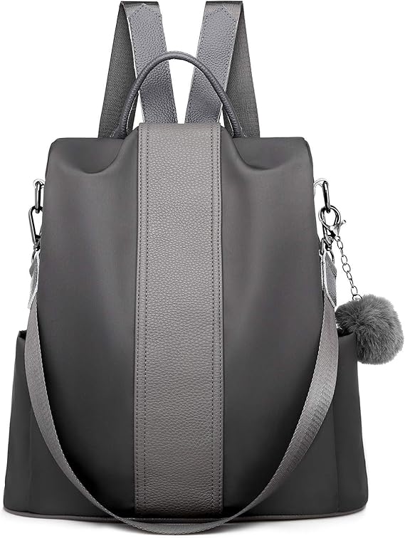 Ubrand Damen Rucksack Geldbörse Wasserdicht Nylon AntiDiebstahl