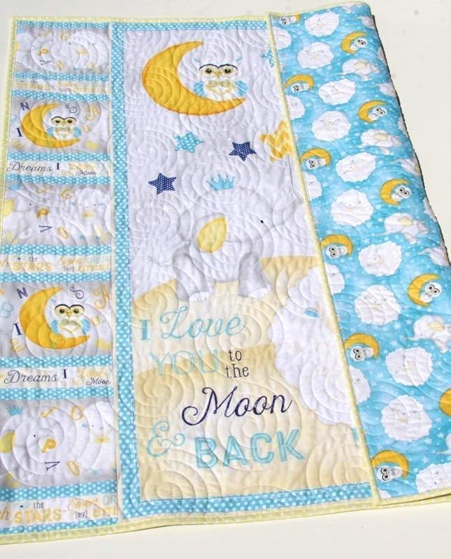 love you to the moon and back baby bedding