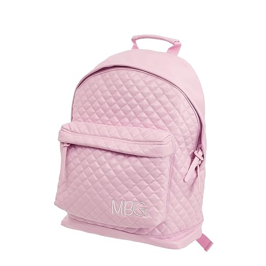 title=Greta Menchi Zaino in Ecopelle con Effetto Trapuntato Zainetto per bambini,