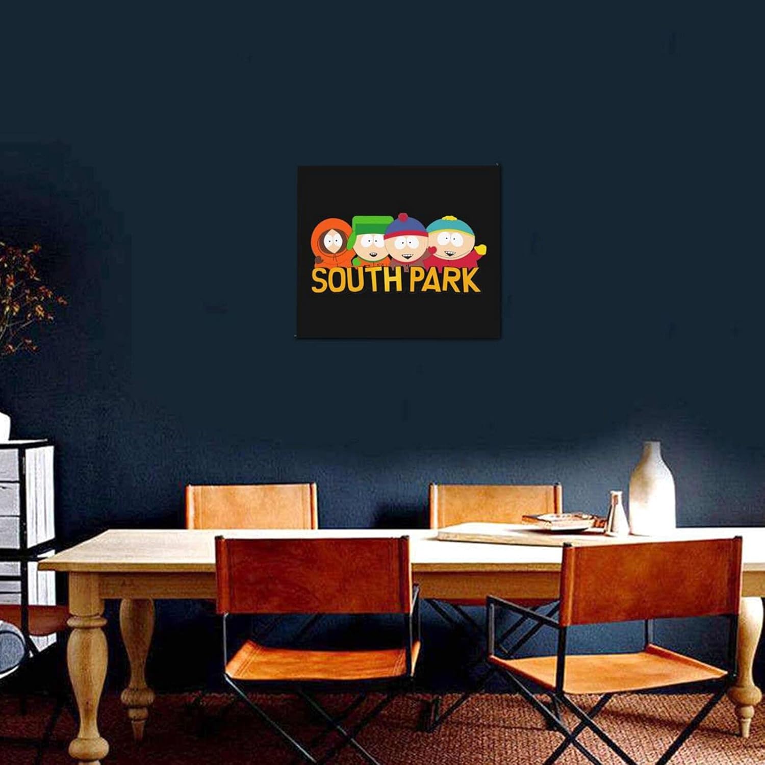 Amazon サウスパーク 家の装飾リビングルームウォールアート写真壁掛け 部屋 装飾 壁絵 インテリア絵画 おしゃれポスター 壁掛け絵画パネルのアートワーク現代のプリントキャンバスプ 壁アート50 60cm ウォールステッカー オンライン通販