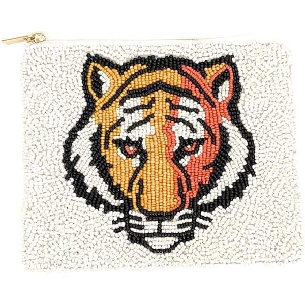 INSTANTARTS Women's PU Leather Long Wallet - Tiger Face Print Clutch Purse (20*2.5*11cm) - View #3