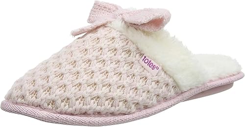 knitted mule slippers