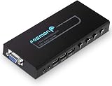 Fosmon 4-Port VGA KVM Switch 2048x1536 HD 3 USB Hubs Audio Keyboard Mouse view 8