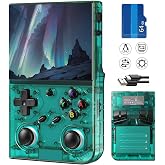 RG35XXPRO Retro Handheld Game Console,Portable Game with 3.5 Inch IPS Screen,with 64G TF Card Pre-Installed 4353 Games Supports 5G WiFi Bluetooth HDMI and TV Output