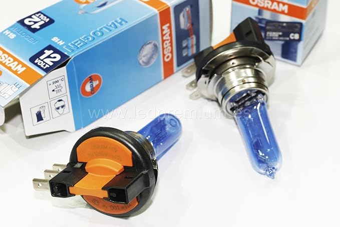 title=2x LAMPADE LAMPADINE H15 OSRAM + XENCN 15/55W WHITE 5300K E1 APPROVAZIONE XENO