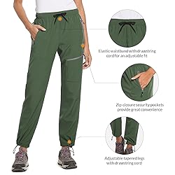 baleaf Travel Pants Women Hiking Long Tall