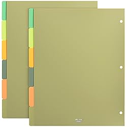 Mr. Pen- 3 Ring Binder Dividers with Tabs, 2