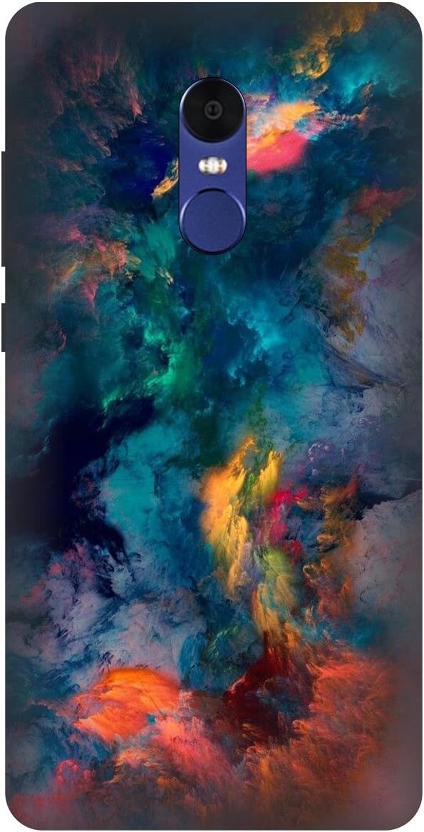 Wizzart Hard Back Cover For Redmi Note 4 (Multi-Coloured)