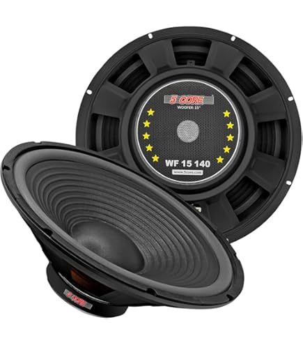 SOUND PURE AUDIO ウーファー Amazon.com: Goldwood Sound GW-15PC-8 Heavy Duty 8ohm 15