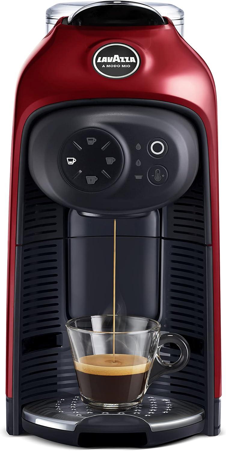 Lavazza A Modo Mio Idola Espresso Coffee Machine, Red BigaMart