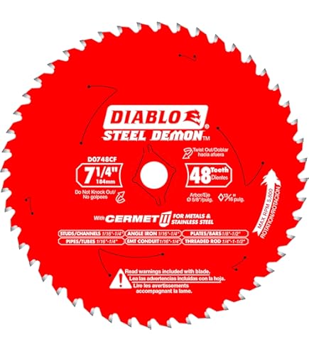 Sacrifice crest 7インチ ジャパメタ nwobhm gism Diablo Steel Demon Cermet II Saw Blade with Triple Chip