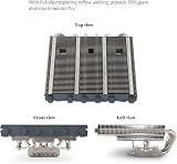 Thermalright AXP120-X67 Low Profile CPU Cooler 67mm 6 Pipes 120mm Fan AM4 AM5 view 6