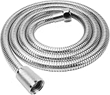 YEAUPE Stainless Steel 1.6m Shower Hose with Copper Core Chrome