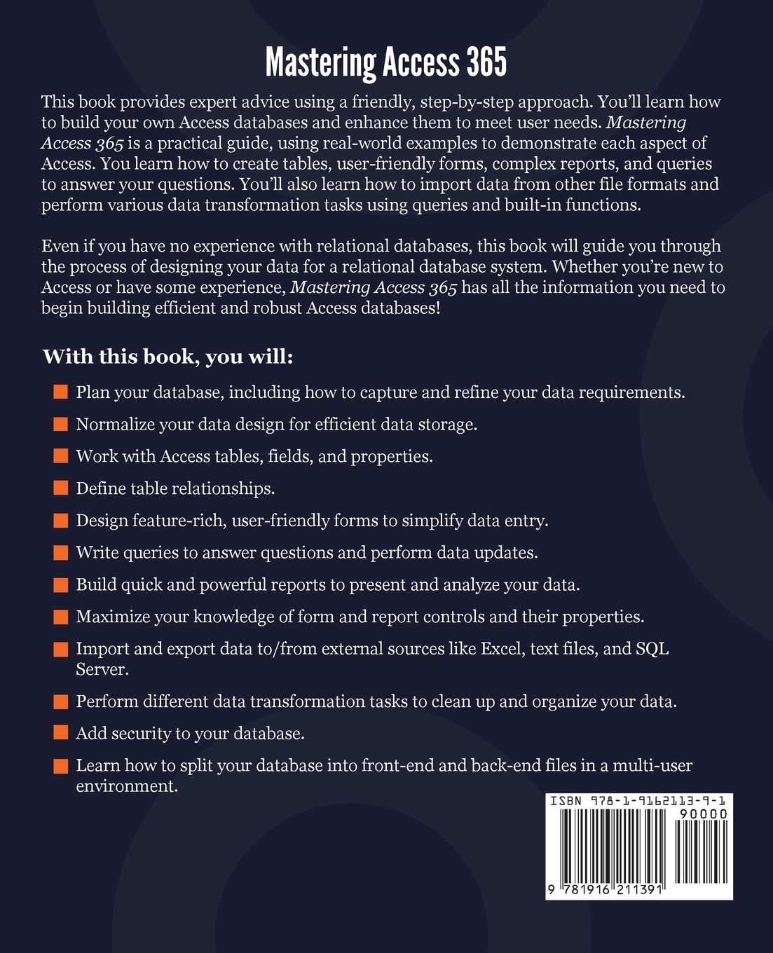 Mastering Access 365: An Easy Guide to Building Efficient Databases for Managing Your Data