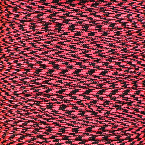 Paracord Planet 43kg Paracord – 1 Strand Type I Parachute Cord for Outdoors and DIY – Rosa Noche (30 m)