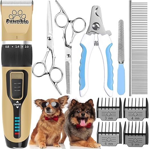 amazon dog grooming clippers