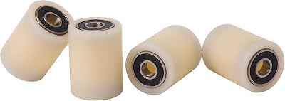LASANA SMART MACHINES Nylon Roller Wheel 30mm Dia 40mm Wide 8mm Bearing EU
