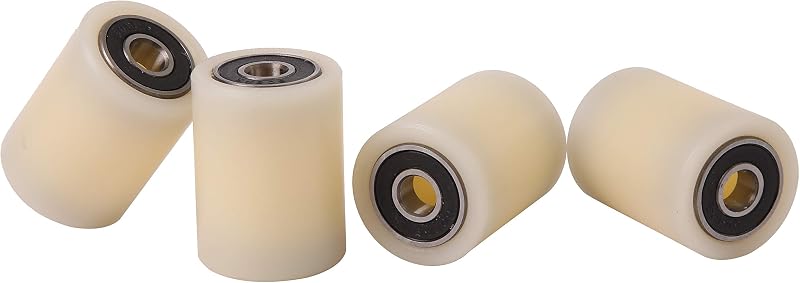 LASANA SMART MACHINES Nylon Roller Wheel 30mm Dia 40mm Wide 8mm Bearing EU
