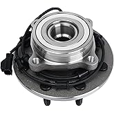 KUSATEC 515061 Front Wheel Bearing and Hub Assembly Compatible with 2003-2005 Dodge Ram 2500 3500, 8 Lug Bolts w/ABS