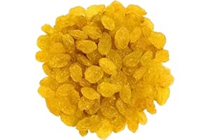 AMERICAN BEST FOOD Premium Jumbo Golden Raisins – 2.5 lb Resealable Bag – Sun-Dried, Naturally Sweet, Lightly Sunflower Oil-Coated, Perfect for Snacking, Baking, Cooking – Fresh, Plump, and Juicy