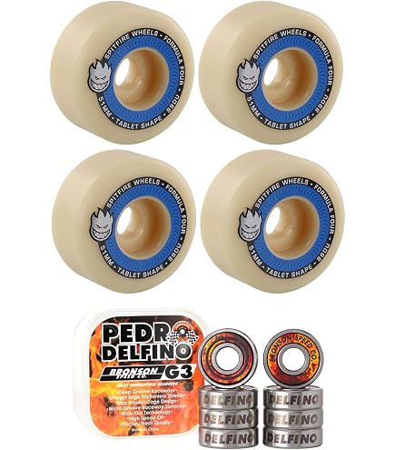 Amazon.com : TGM Skateboards Spitfire Skateboard Wheels 52mm 101A