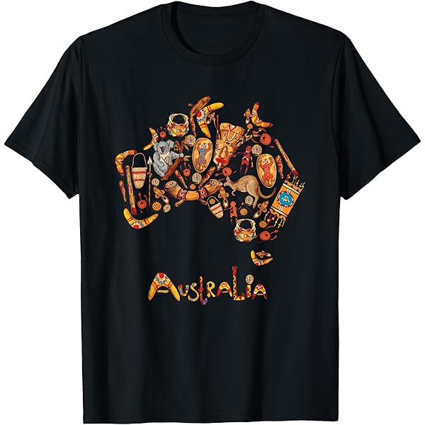 Amazon.com: Australian Aboriginal Art T-Shirt, Small