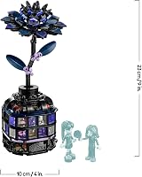 LEGO Wednesday Black Dahlia Flower Toy 76784 with 2 Mini Dolls & Accessories view 8