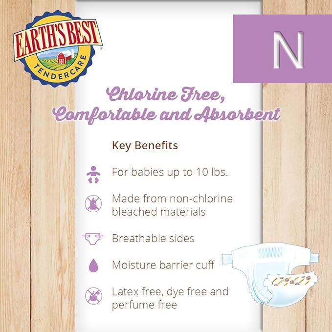 earth's best newborn diapers