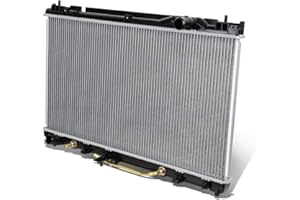 Auto Dynasty Radiator Compatible with 02-08 ES300 ES330 Camry Solara V6 AT/MT, DPI 2435 Factory Style 1-Row Cooling Radiator, Aluminum Core