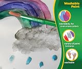 Crayola Paintbrushes Assorted Sizes Pack of 5 for Kids 3+ view 3