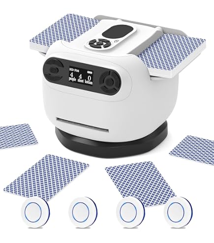Mélangeur Et Distributeur Automatique De Cartes - Rotation 360°, Nombre De Joueurs Personnalisable - 3