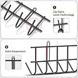 zacurter Garden Tool Rack Wall Mount Organizer 32 Hooks 64in Heavy Duty view 4