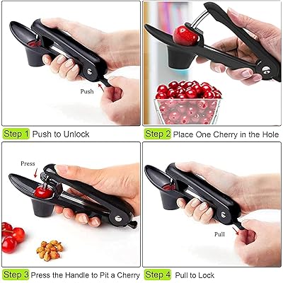 Buy Cherry Pitter Tool Cherry Pit Remover Tool Pit Remover For Cherries Olive Pit Remover Heavy Duty Cherry Seed Remover Cherry Corer Pitter Tool For Cherries Jam Stainless Steel Durable Online In