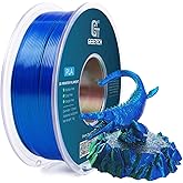 GEEETECH Silk PLA 3D Printer Filament 1.75mm, Silk Tri-Color PLA Filament 1KG(2.2lbs), Dimensional Accuracy +/- 0.02 mm, Multicolor Filament PLA Red Blue Green