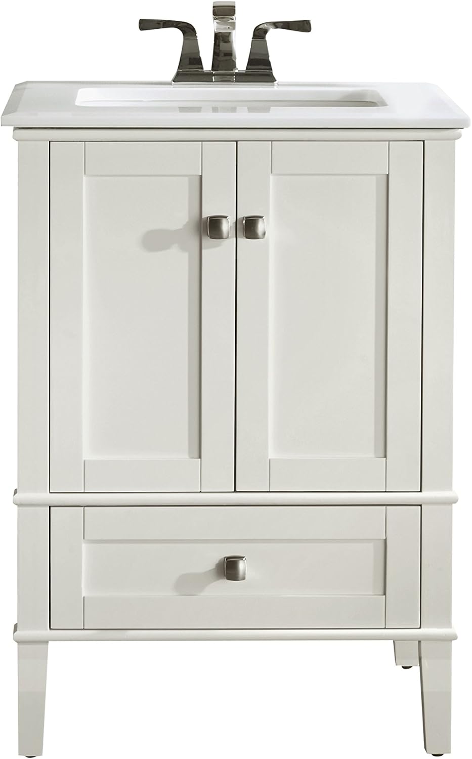 Simpli Home Chelsea 24 Inch Contemporary Bath Vanity In Midnight Simpli Home Chelsea 24 Inch Contemporary Bath Vanity In Midnight