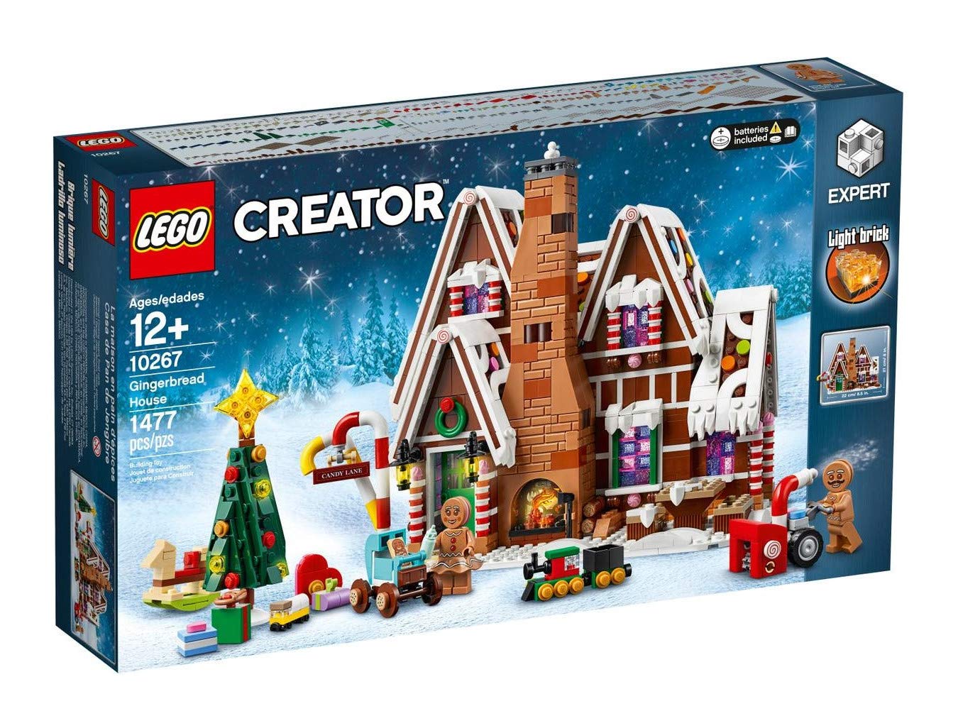 Creator Lego Expert 10267 - Gingerbread House (1477 pieces)