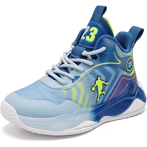 High Top Basketball Shoes For Boys Boys Mesh Breathable Casual