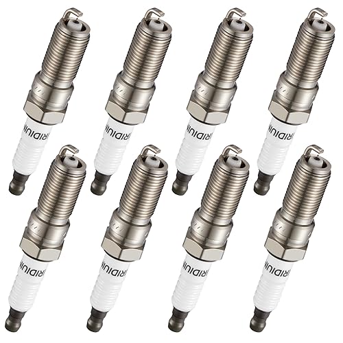 BDFHYK Set of 8 Iridium Spark Plug Compatible with Cadillac 2014-2015 XTS 3.6L V6, 2014 CTS 3.6L V6 Replacement for LTR7IX-11 6510