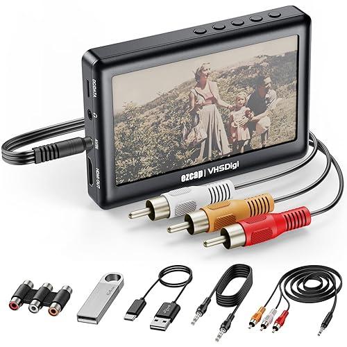 Hi8 VHS VCR to Digital Converter (Third Generation) Record