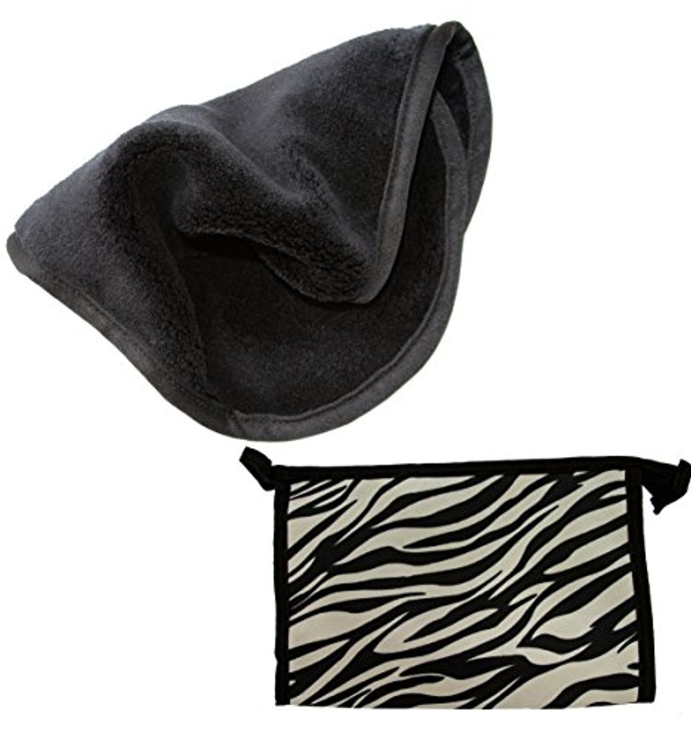 Makeup Remover - Facial Cleansing Cloth - Chemical Free - Natural Makeup Remover-Works with Warm Water - Waterproof Mascara Remover - Perfect for Sensitive Skin (Silver)