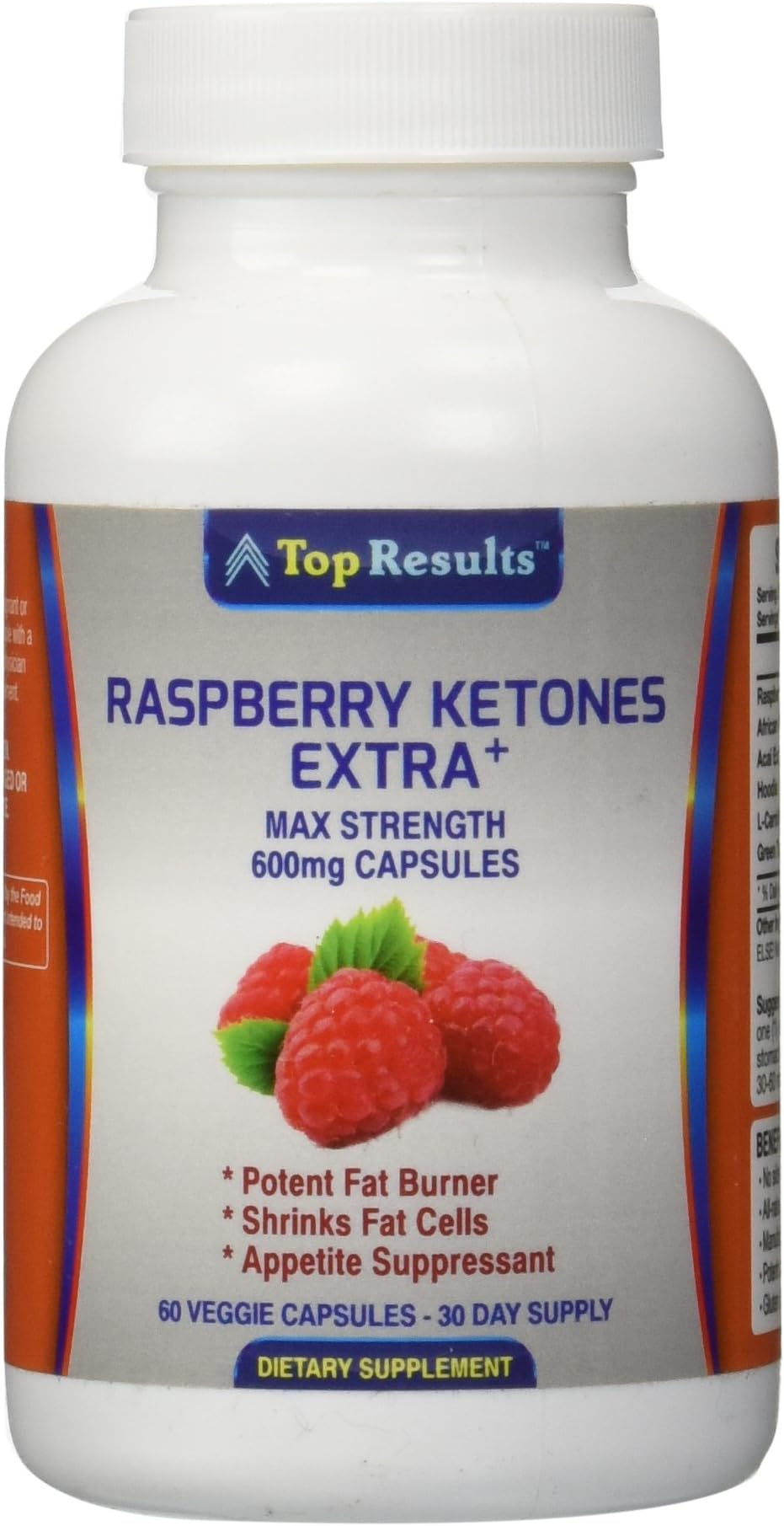 2 capsules per serving of 600 mg capsules. Pure Raspberry Ketones 500mg PLUS + African Mango Extract, Acai Berry Extract, Hoodia Gordonii, L-Carnitine and Green Tea Extract per day. Proven to be more effective than just Keytones alone - A powerful natural fat burner. This WILL burn your fat, Cleanse your system and Provide a weight loss premium solution with no side effects . 30 Day Supply - GUARANTEED.