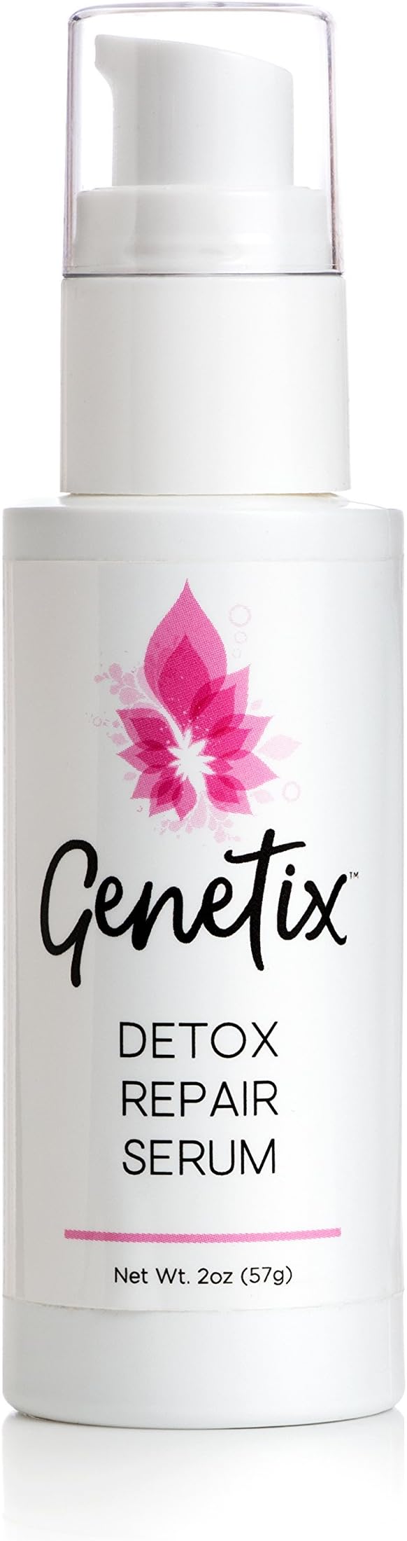 Genetix Detox Repair Serum Made with Healing, Pure and Organic Ingredients, Treatment for Blemishes, Acne and Dark Spots, 2 oz