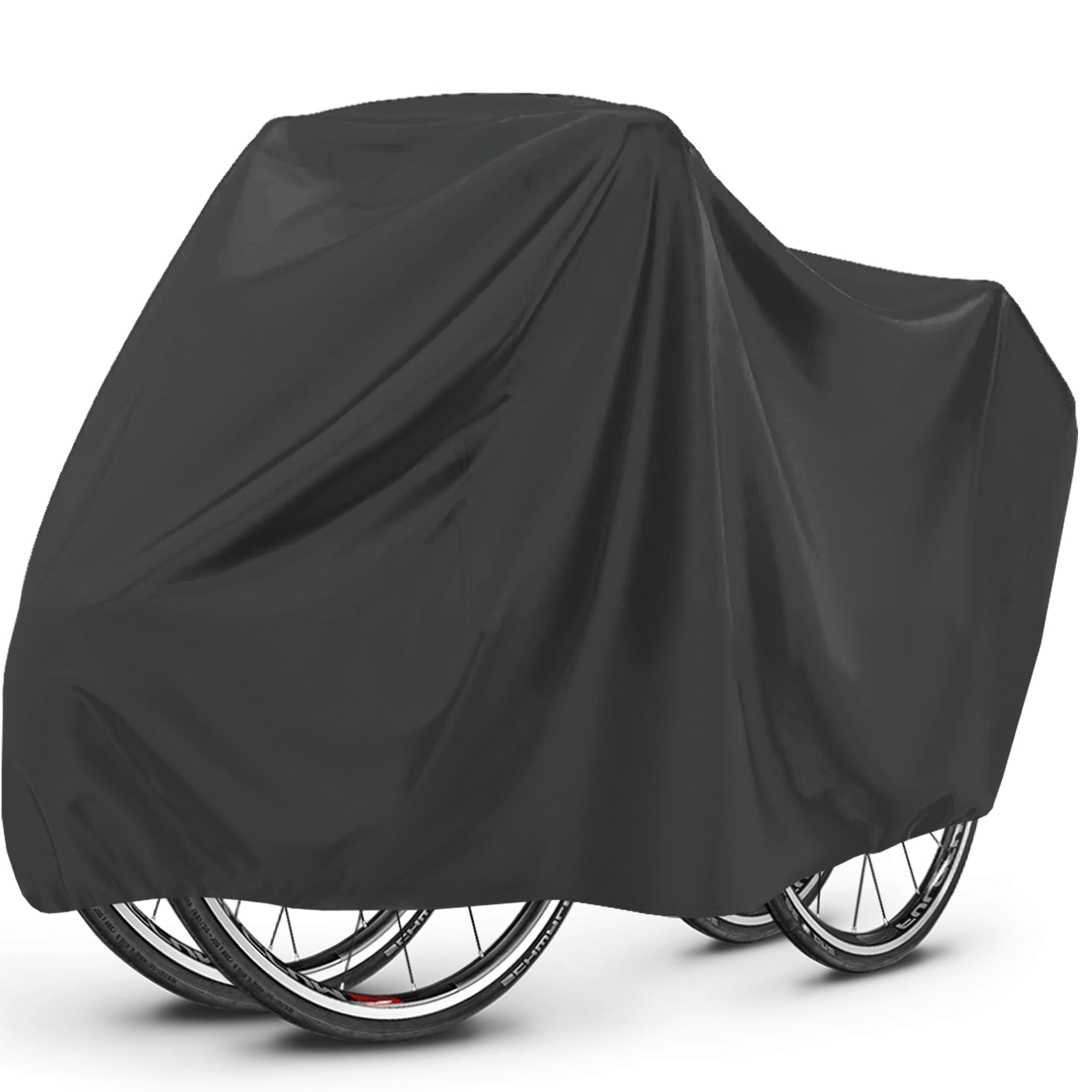 JP Sales Cover 2 bicycles Waterproof Superior Protection Against UV Rain and Dirt Reinforced PEVA Material Universal Fit Outdoor Bike Cover 2 Bikes Large Dimensions 240 x 140 cm, 433242