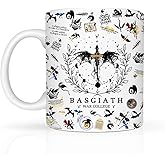 Fourth Gift Merch, Inspired Fantasy Book Lover Gifts, Wing Bookish Dragon Merchandise, 11 oz Coffee Mug Cup (White)