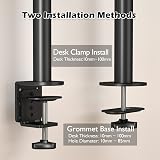 BONTEC Single Monitor Arm Desk Mount 13-32 Inch 10kg 75x75/100x100 view 7