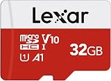 Lexar 32GB microSD Card E Series UHS-I A1 Class10 V10 with Adapter