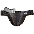 Medium - Summer Months - DTOM Nylon Possum Pouch Crotch Carry Holster - Light Weight Breathable Nylon - Black