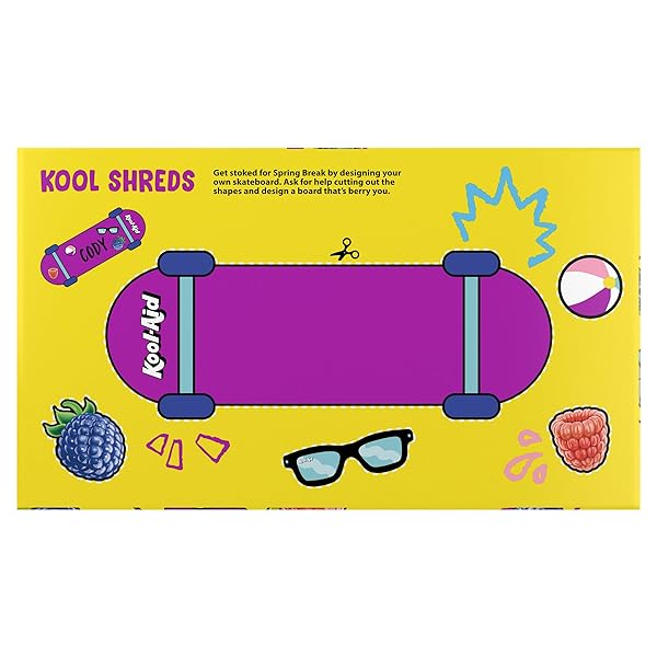 KOOL-AID NO SKOOL-AID BERRY BREAK DRINK, 10 CT BOX, 6 OZ POUCHES