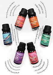 HIQILI Women Fragrance Qil 6x10ml, Essential Oils