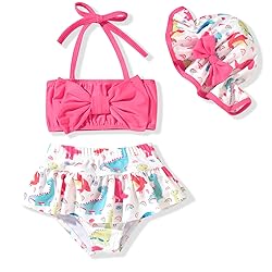 9 6-12 Months Infant Baby Girls Swimsuit Dinosaur